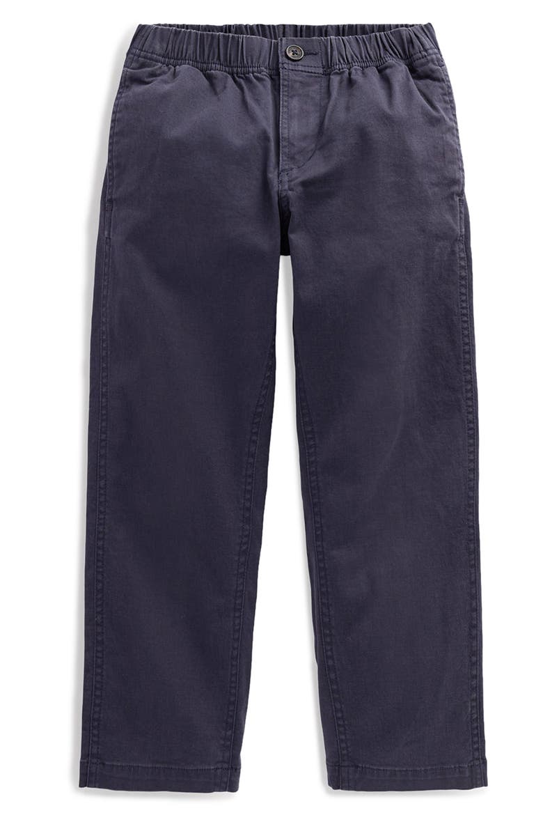 Kids' Easy Straight Chinos, Main, color, NAVY