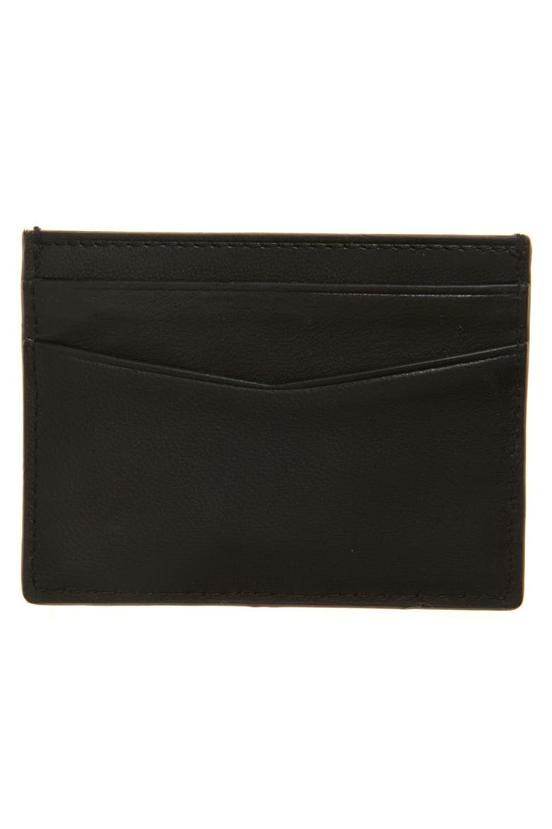 Delph Leather Card Case, Alternate, color, BLACK