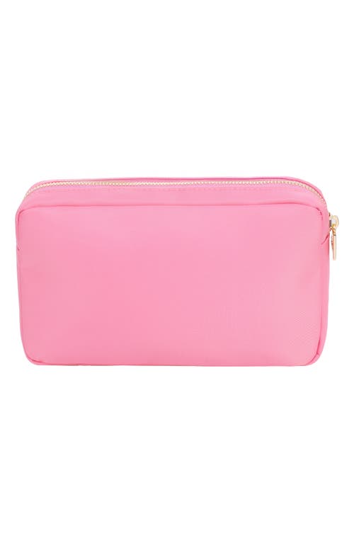 Bloc Bags Medium Pill Cosmetics Bag In Bubblegum Pink
