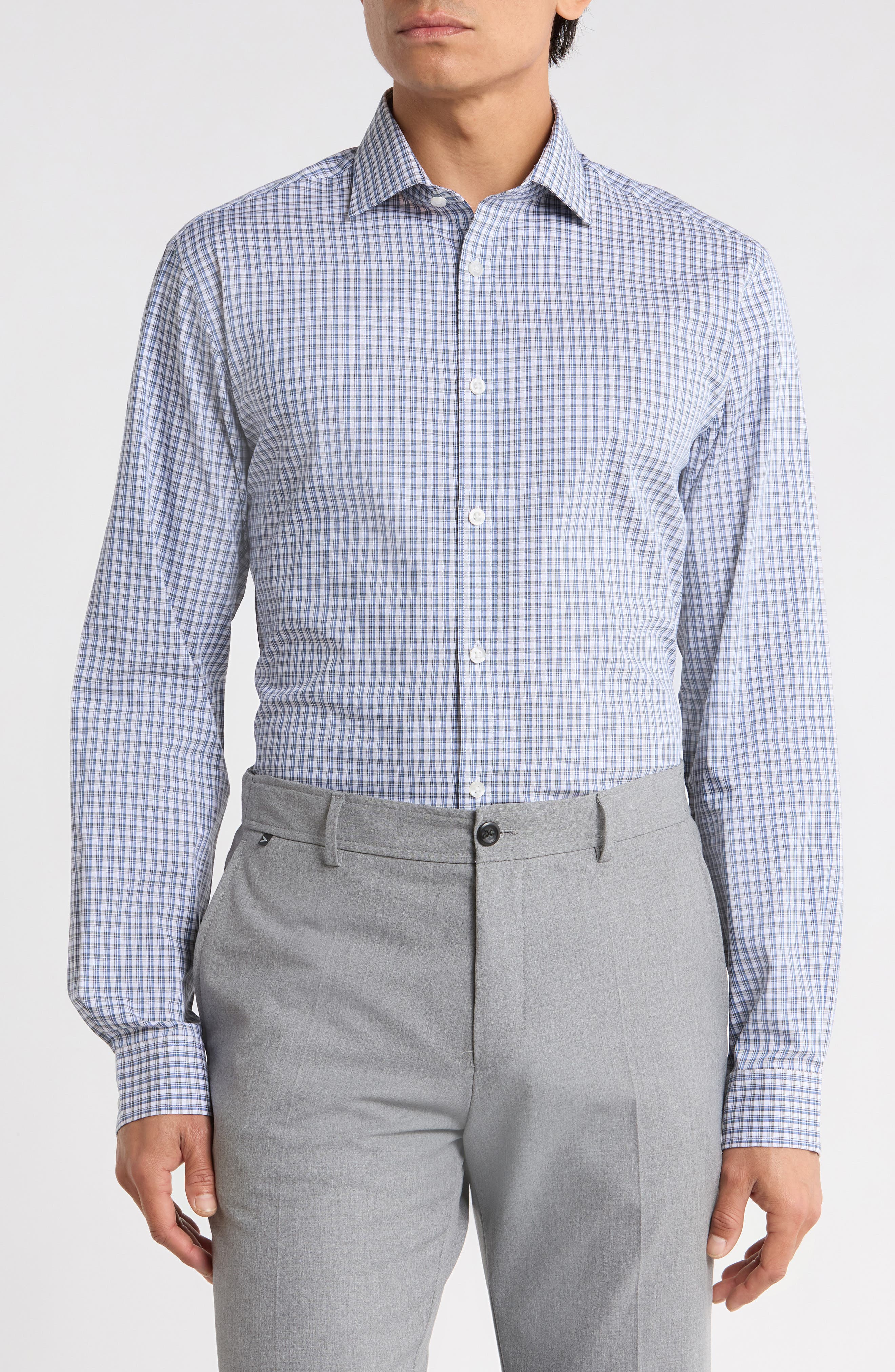 Slim Fit Stretch Dress Shirt