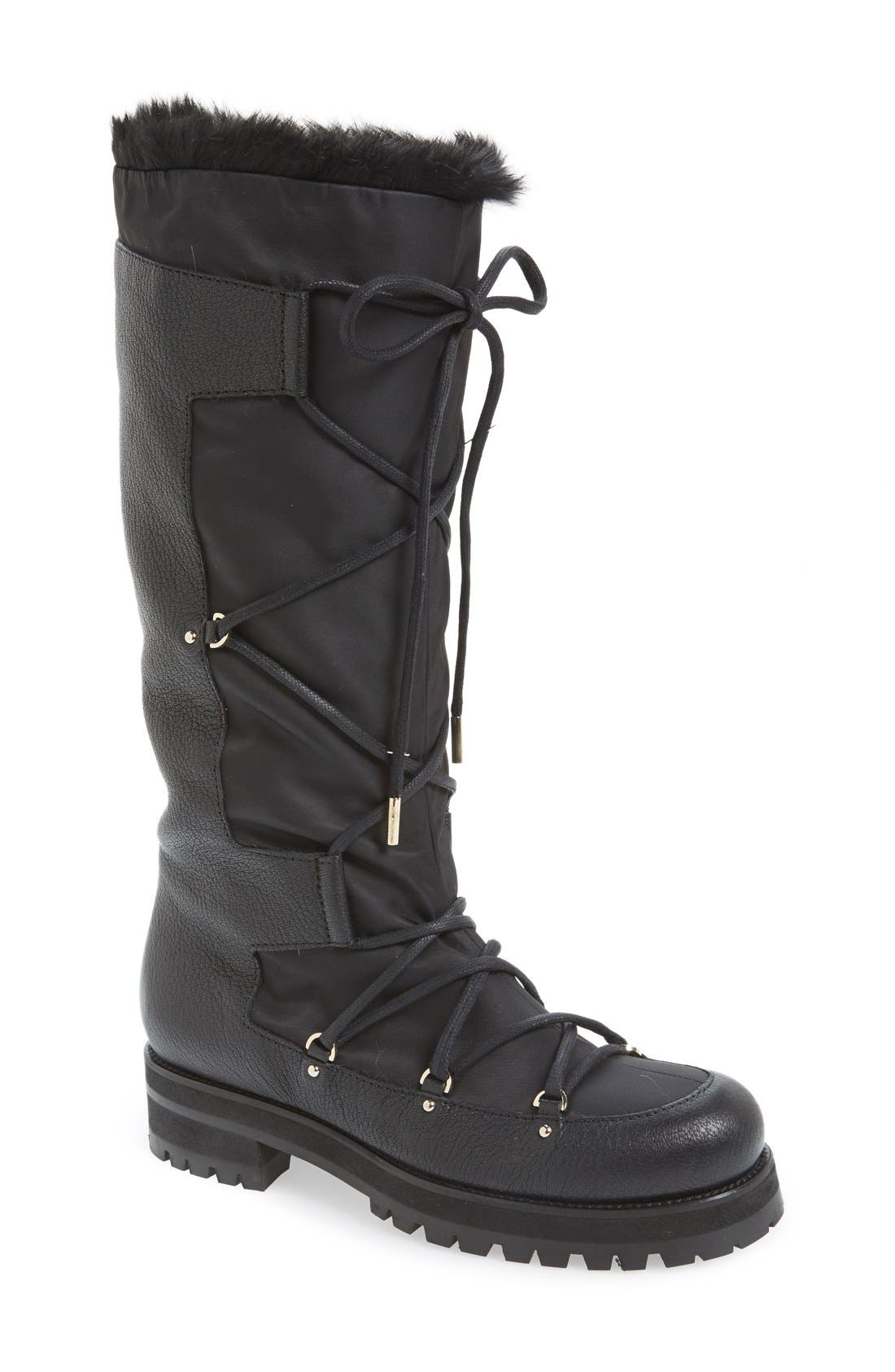 Jimmy Choo 'Dunn' Knee High Boot, Main, color, 
