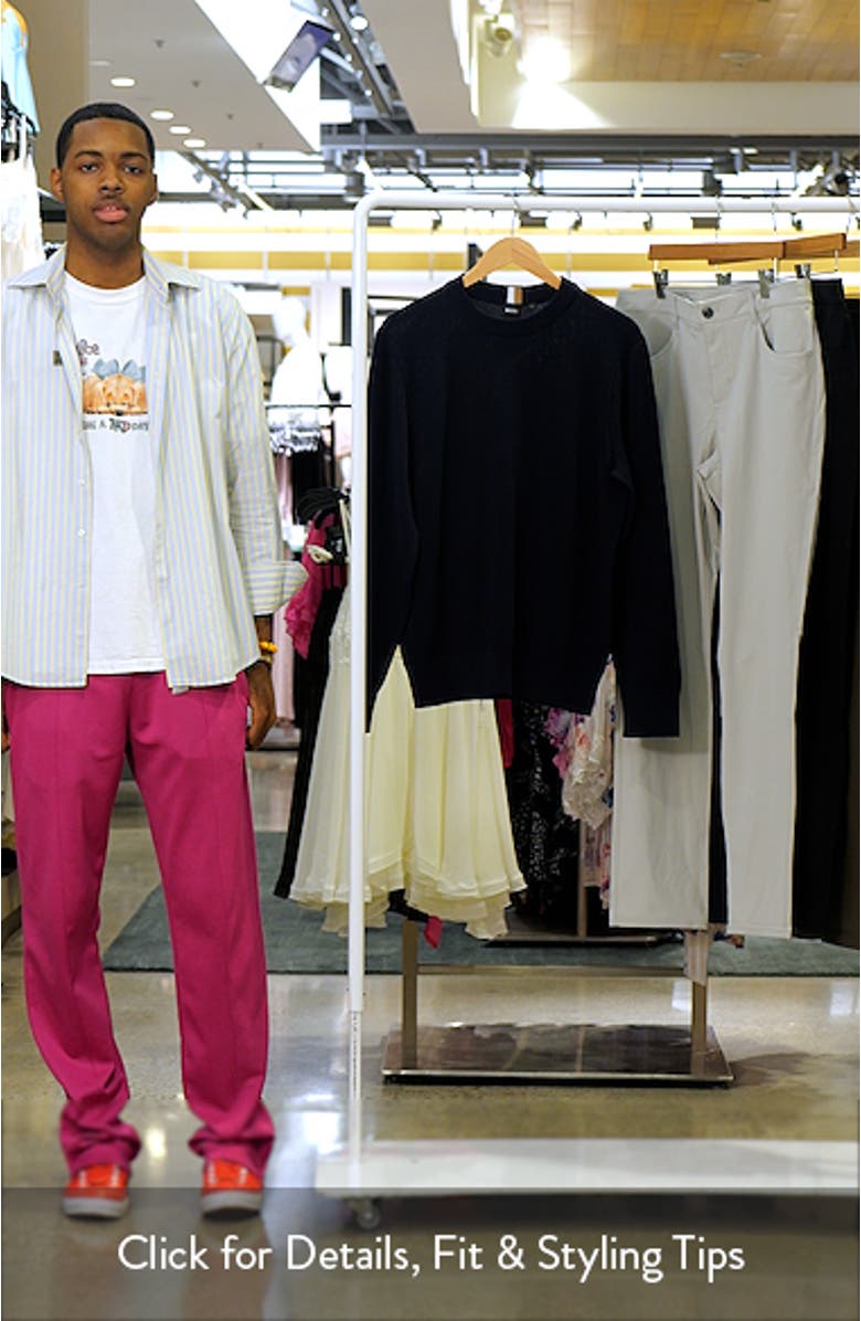 Ecaio Cotton Piqué Crewneck Sweater, sales video thumbnail