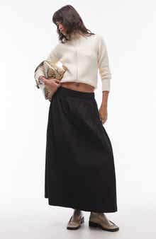 Topshop Techy Maxi Skirt