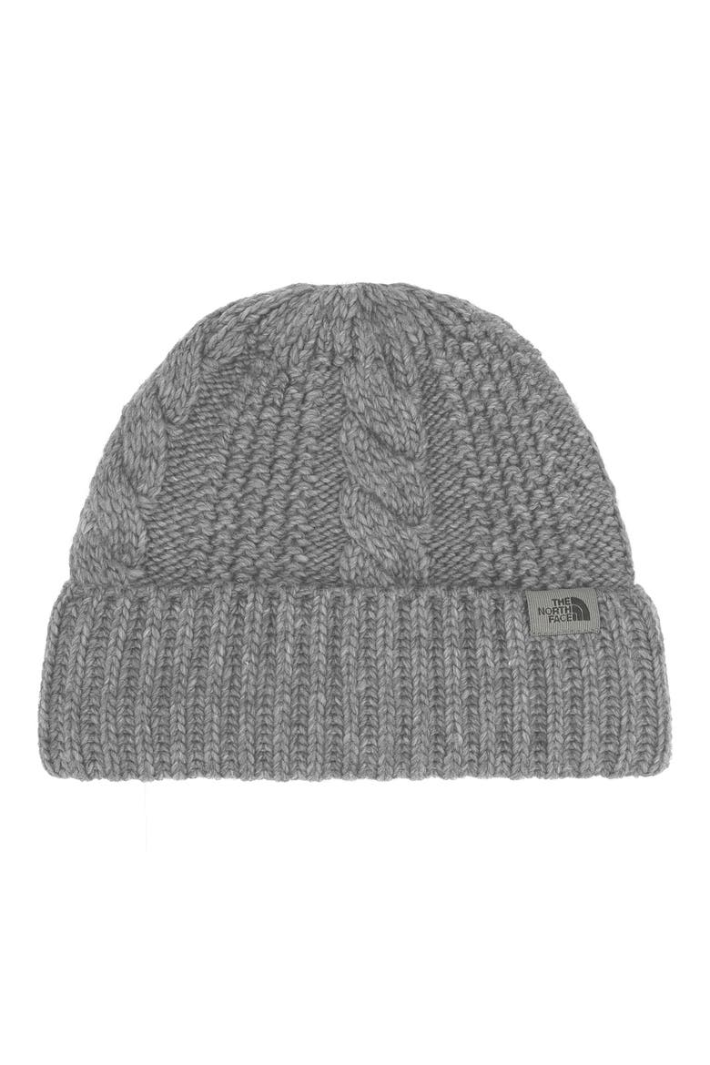 Oh Mega Beanie, Main, color, TNF MEDIUM GREY HEATHER