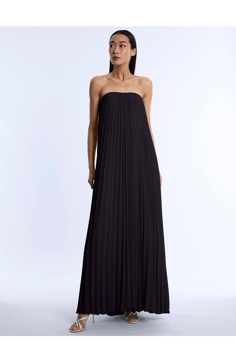 BCBGMAXAZRIA Pleated Gown, Main, color,