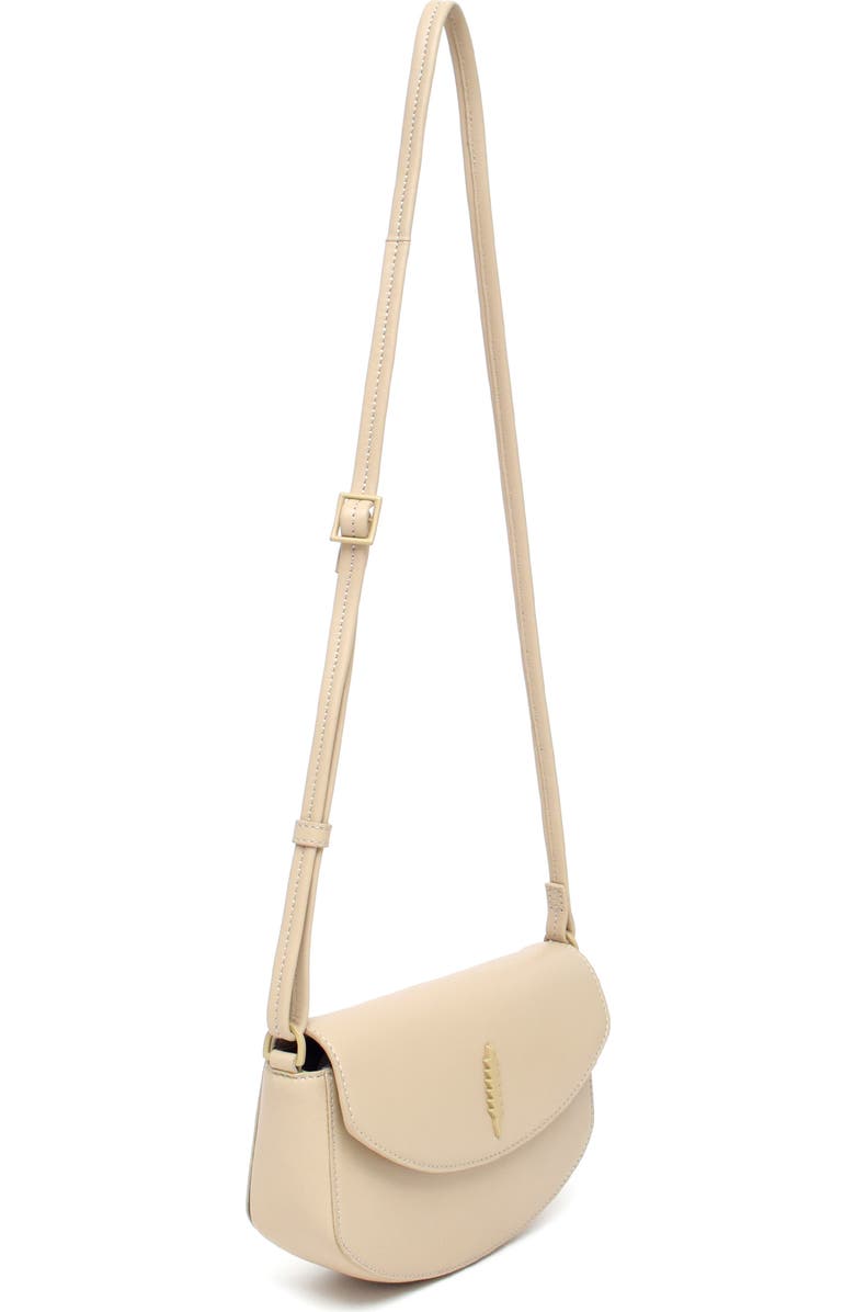 Thacker Taya Flap Crossbody Bag, Alternate, color, Cashew