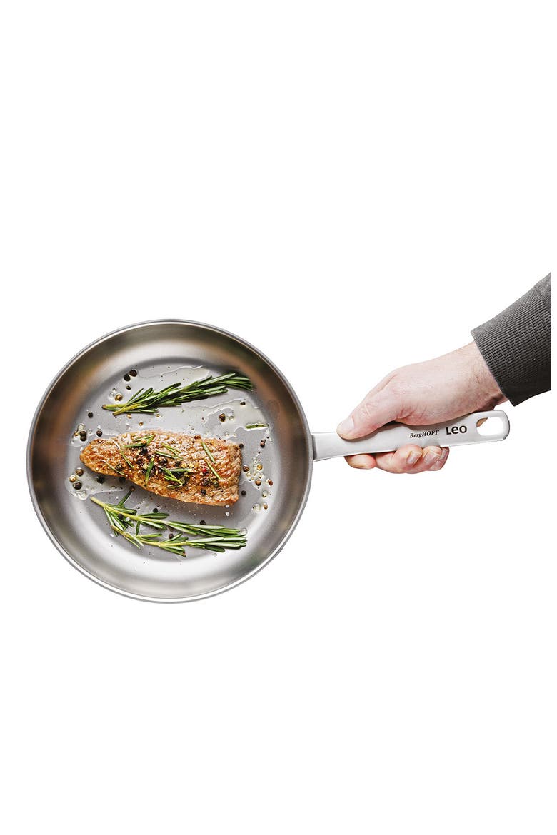Leo Graphite 10-Inch Fry Pan, Alternate, color, GREY