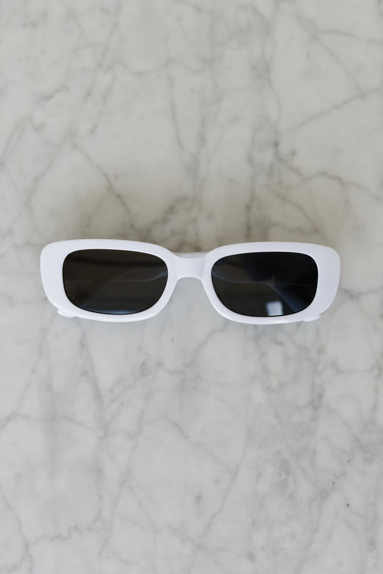 Bride Sunnies, Alternate, color, White