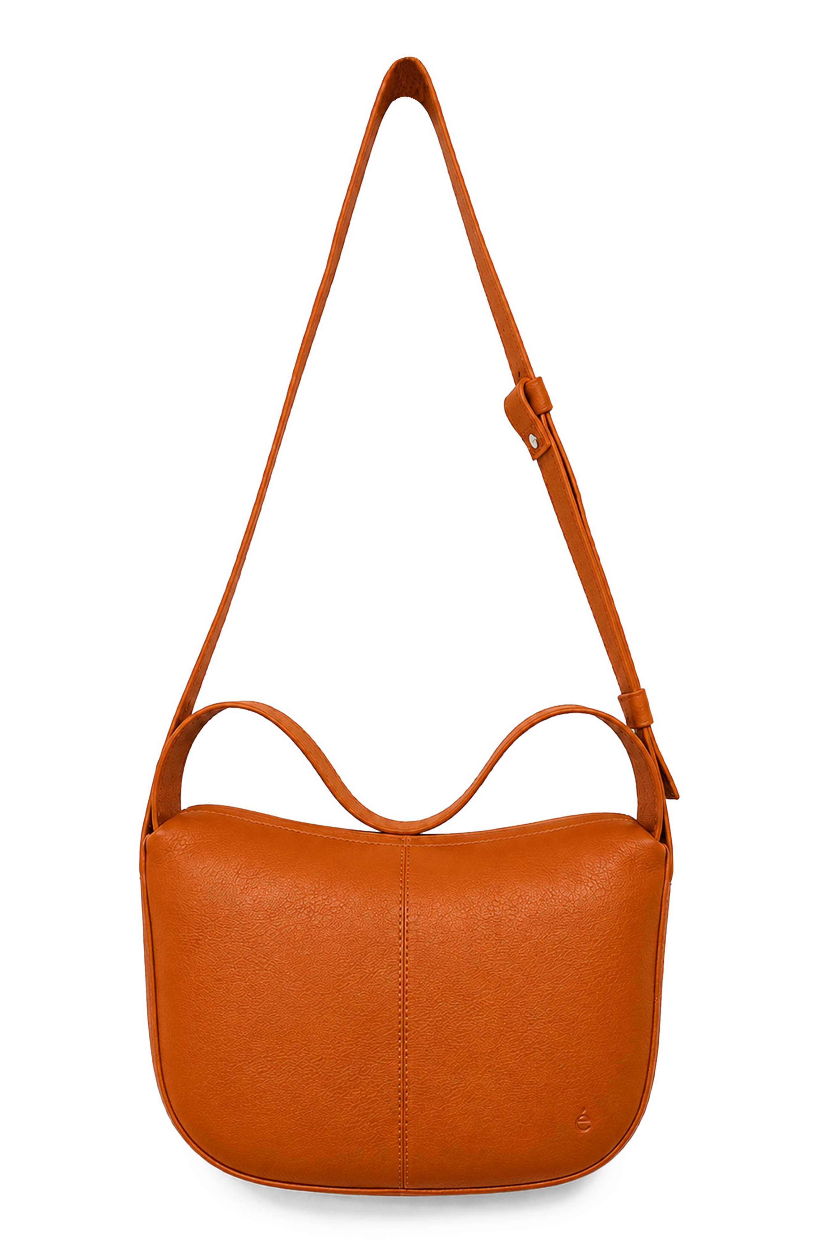 Peggy Leather Shoulder Bag, Alternate, color, CARAMEL