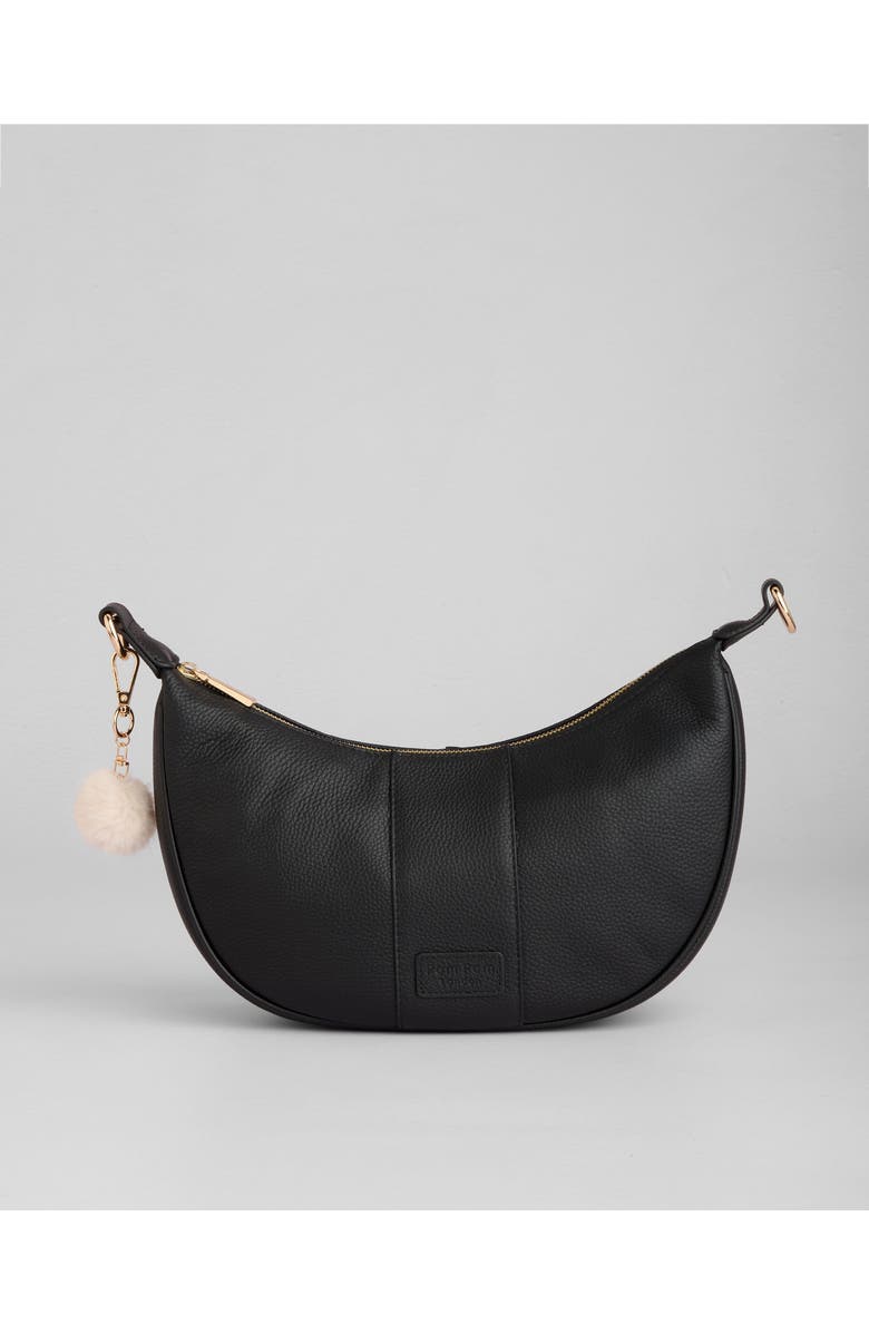Pom Pom London Sutton Sling Crossbody Bag, Alternate, color, Black