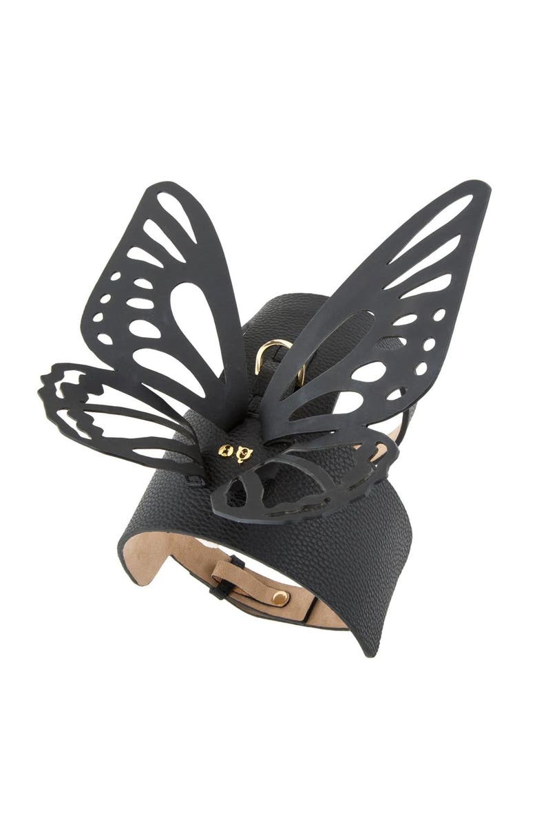 Moshiqa Butterfly Effect Dog Harness, Main, color, Black