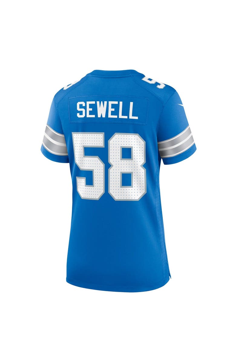 Nike Women's Nike Penei Sewell Blue Detroit Lions Game Jersey, Alternate, color, Blue