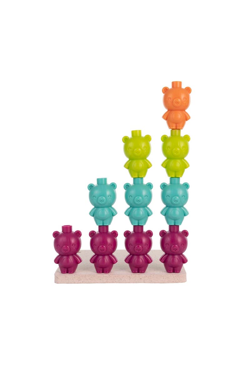 Eco Math Connectable Bears, Alternate, color, Blue-Green Multi