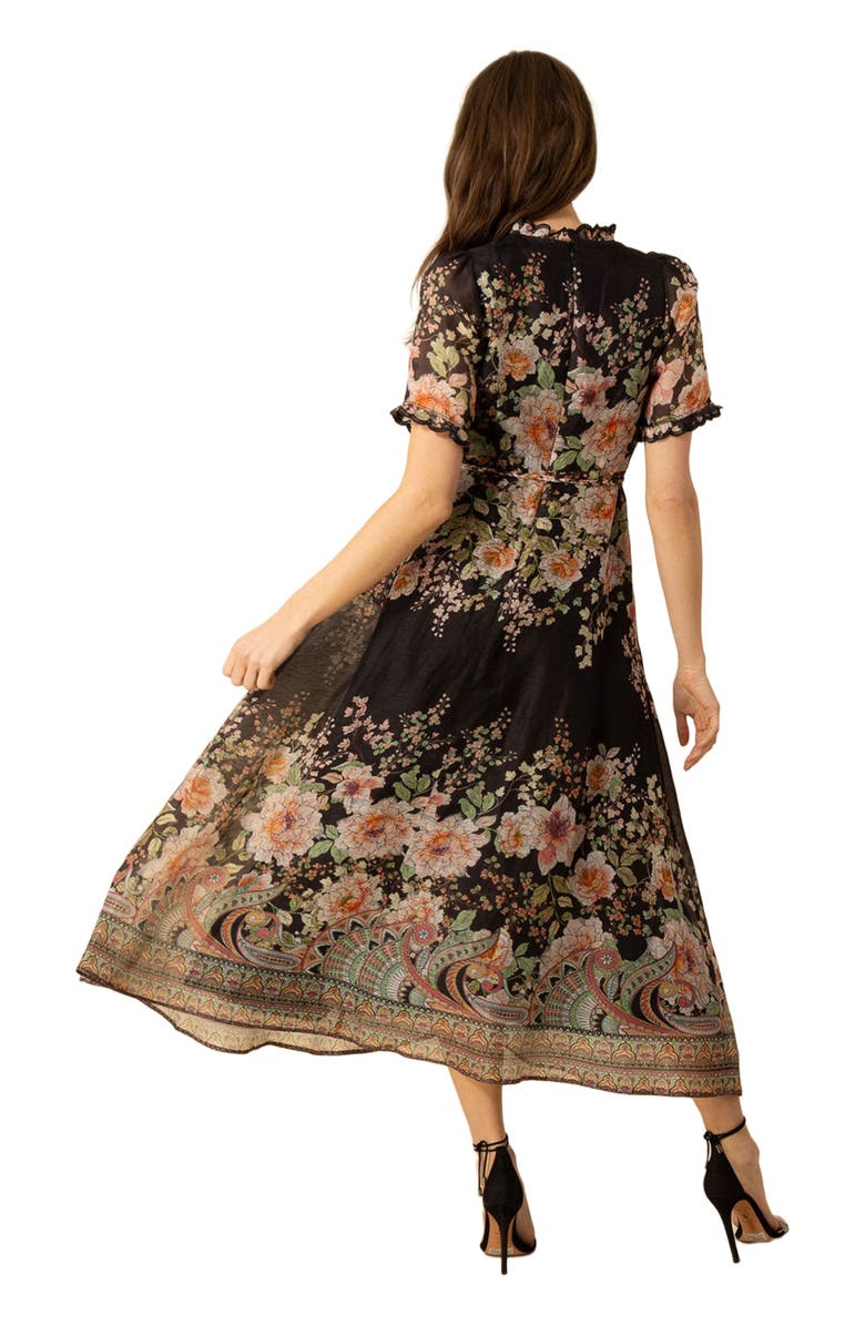 Hale Bob Haley Organza Dress, Alternate, color, 