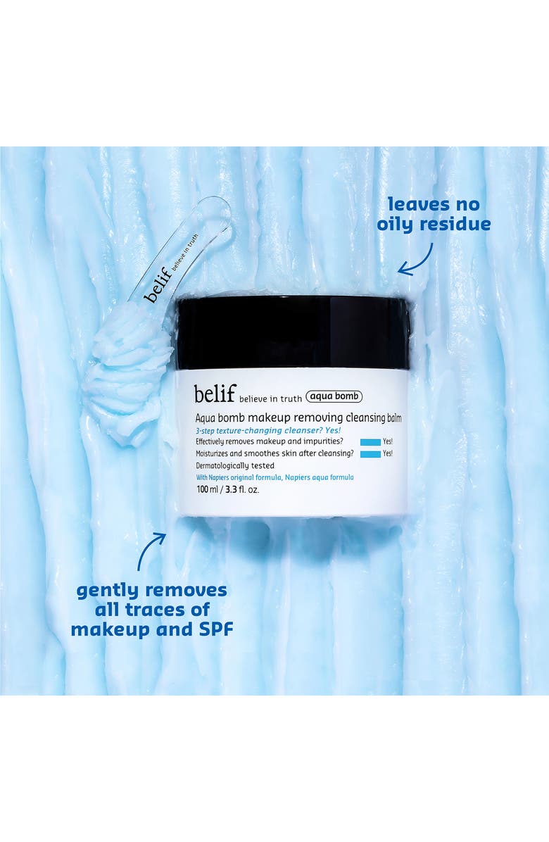 belif Aqua Bomb Makeup Removing Cleansing Balm, Alternate, color, 