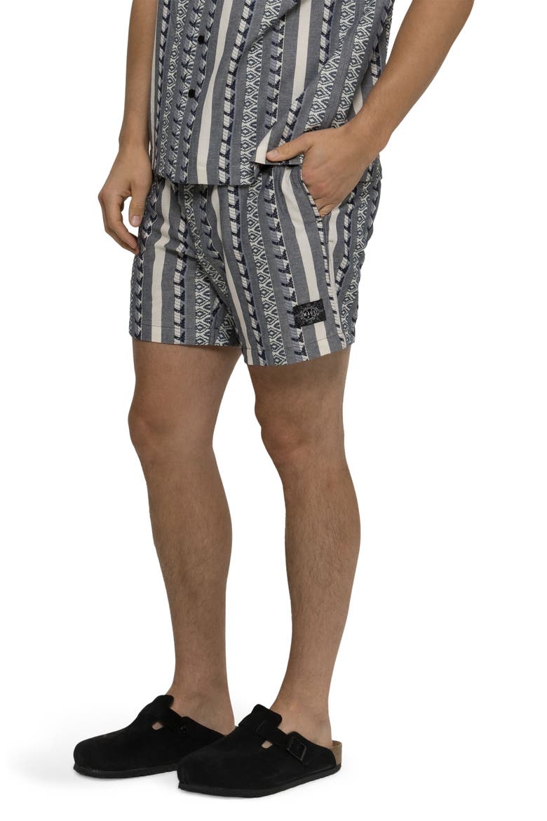 Dobby Fin Shorts, Alternate, color, BLACK