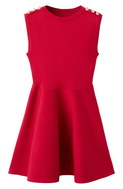 Sleeveless Sweater Minidress