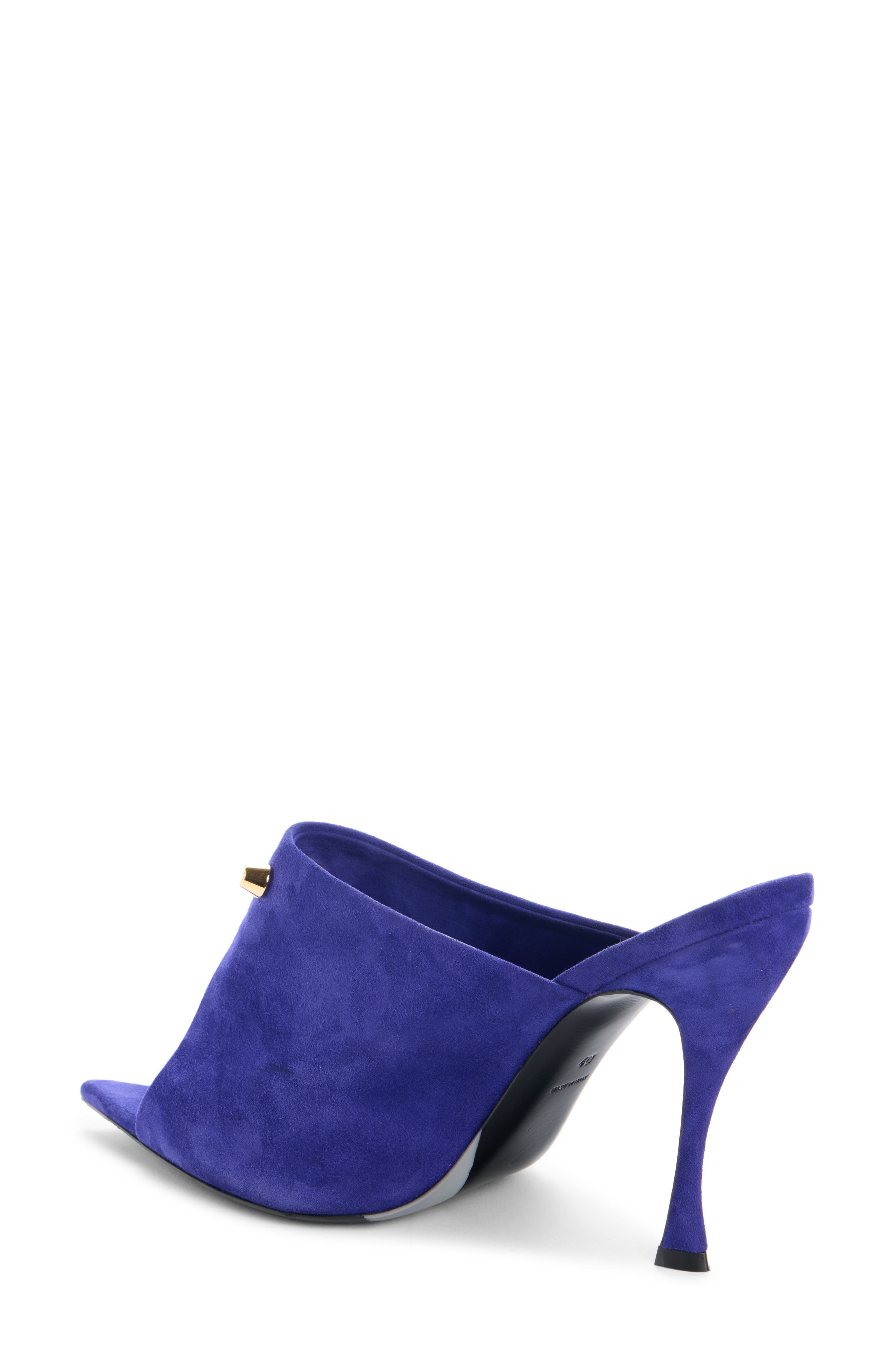 Midnight City Peep Toe Mule, Alternate, color, 4750 PURPLE/ GOLD