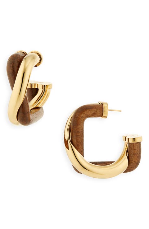 Les Boucles Doppio Hoop Earrings