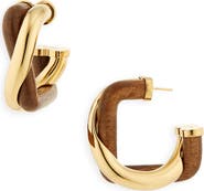 Jacquemus Les Boucles Doppio Hoop Earrings