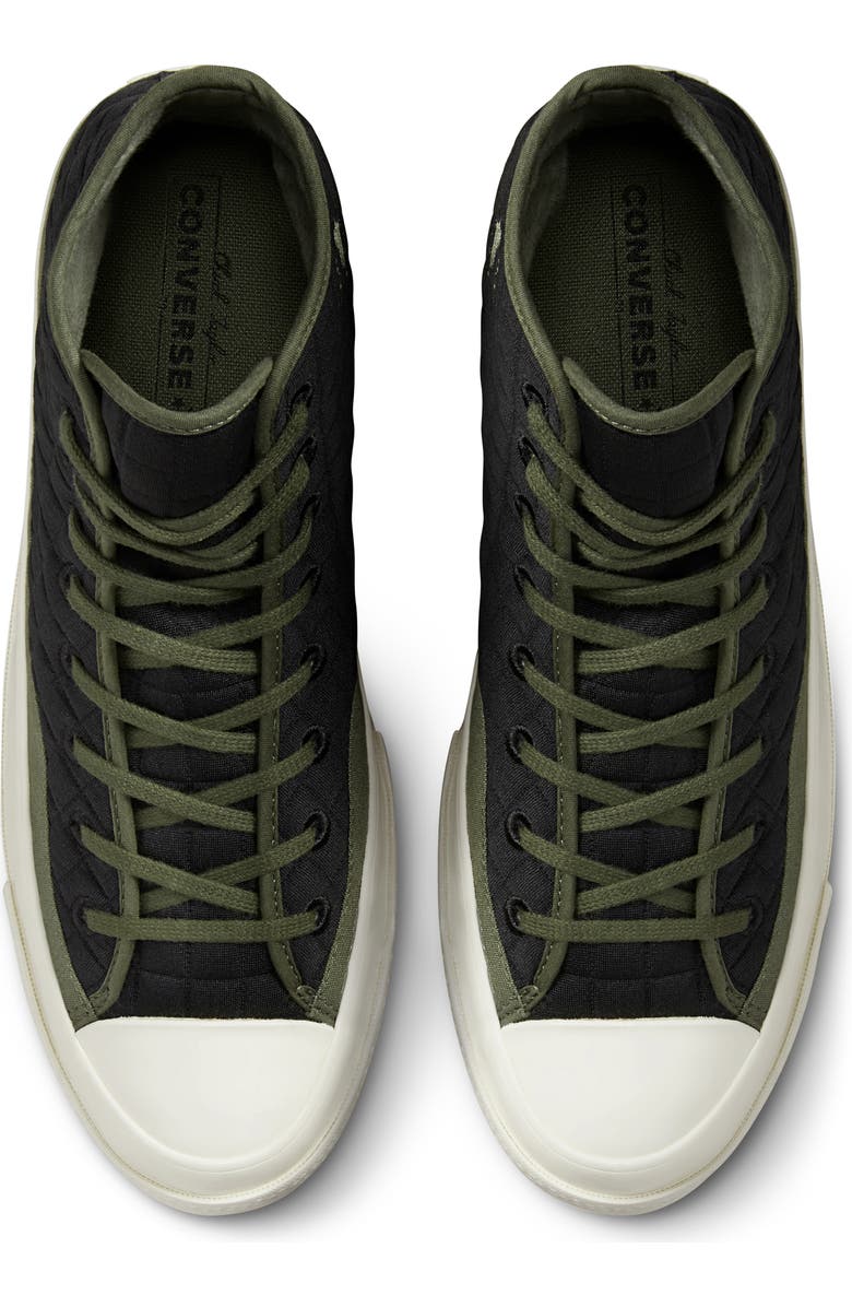 Converse Gender Inclusive Chuck 70 Hi Faux Fur Lined Sneaker, Alternate, color,