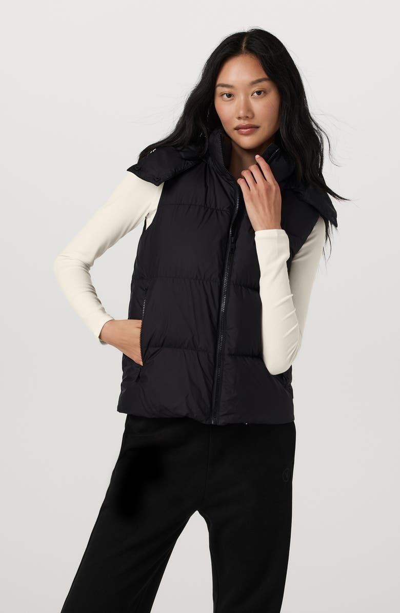 Vuori Alta 650 Fill Power Down Vest, Alternate, color, Black