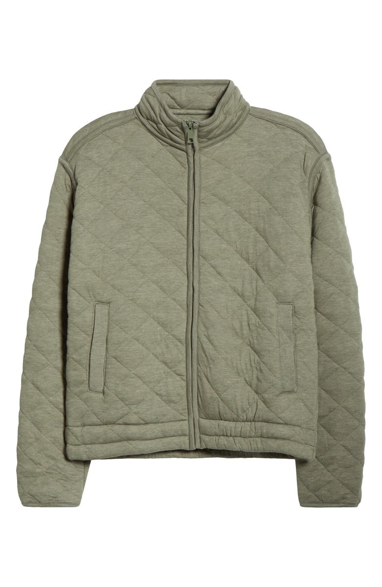 Marine Layer Corbet Quilted Jacket, Alternate, color, Olive