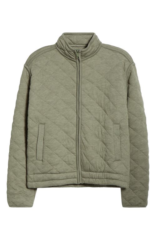 Marine Layer Corbet Quilted Jacket In Green