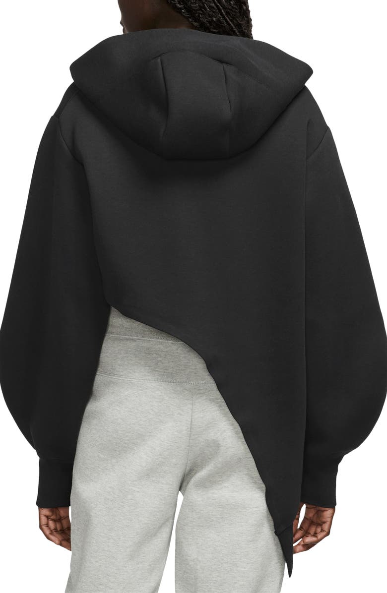 Nike Sportswear Tech Fleece Oversize Asymmetric Hoodie, Alternate, color,