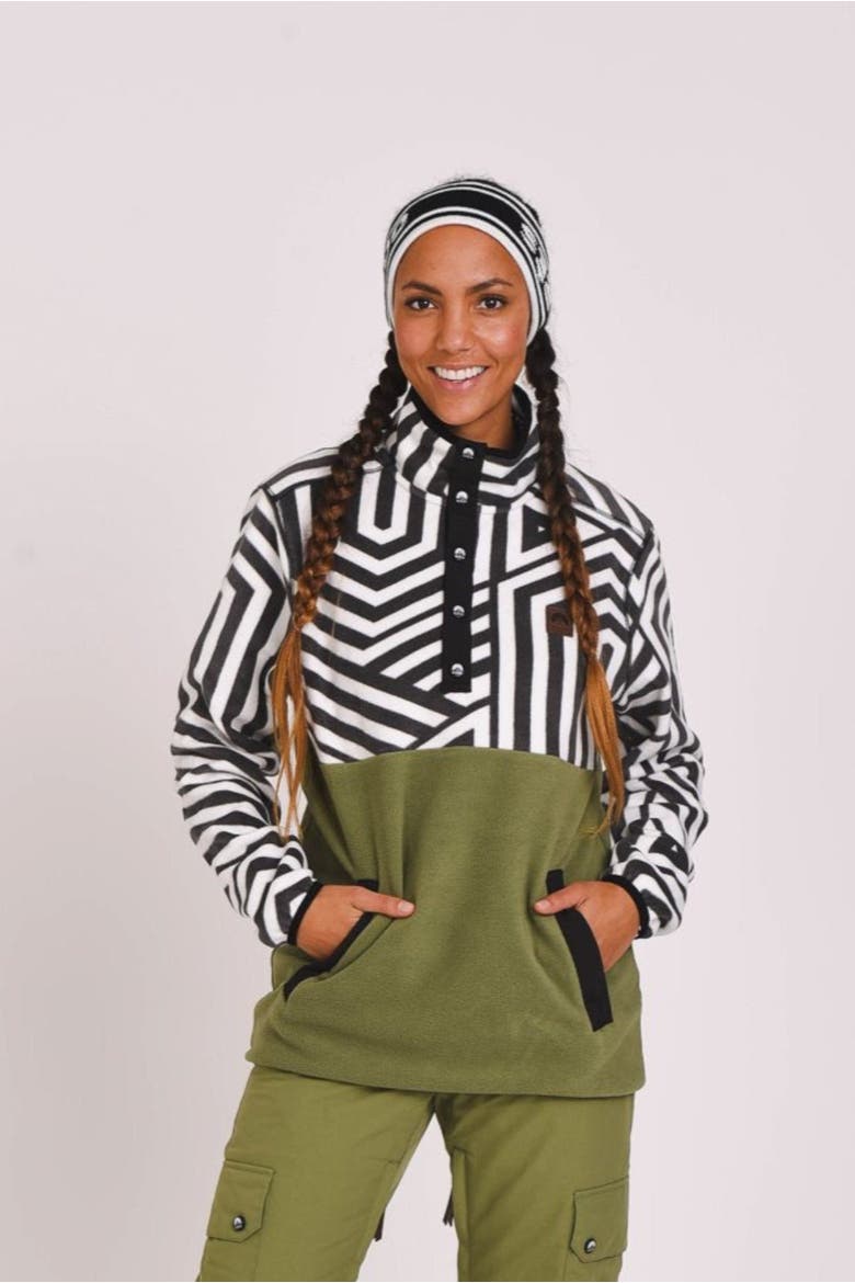 Fall Line Fleece Khaki - Women's, Main, color, KHAKI