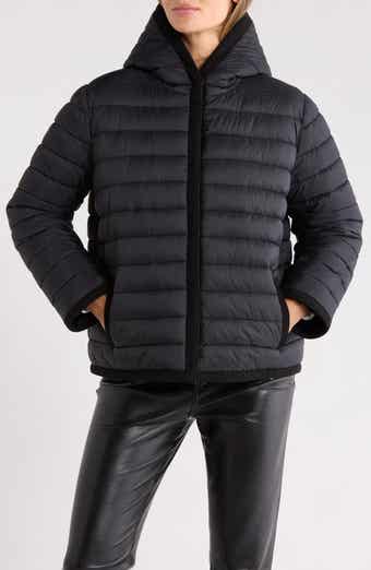 Rebecca Minkoff Reversible Faux Fur Hooded Puffer Jacket