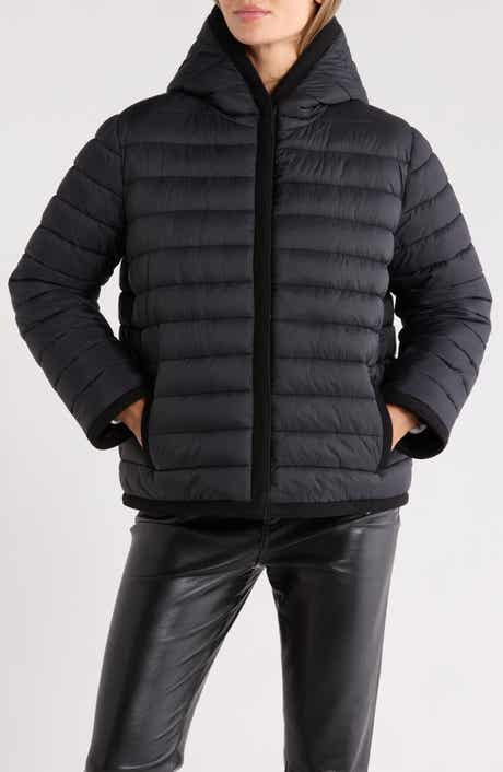 Rebecca Minkoff Reversible Faux Fur Hooded Puffer Jacket