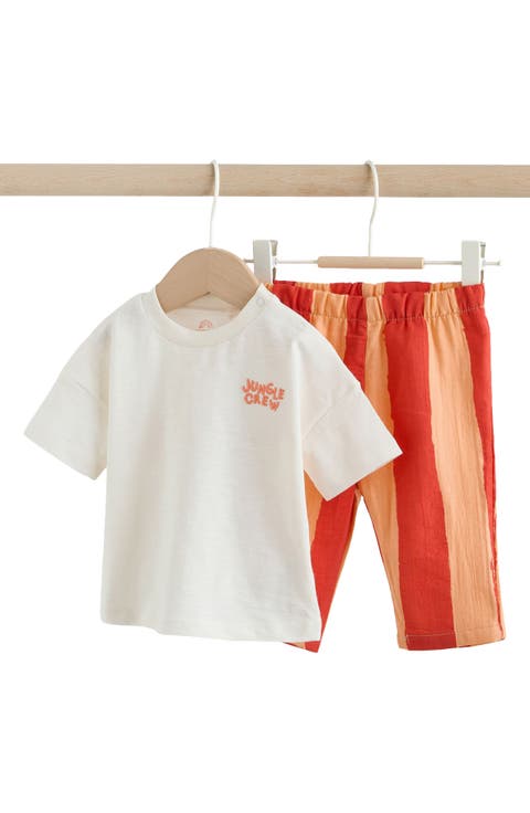 Safari Graphic T-Shirt & Pants Set (Baby)