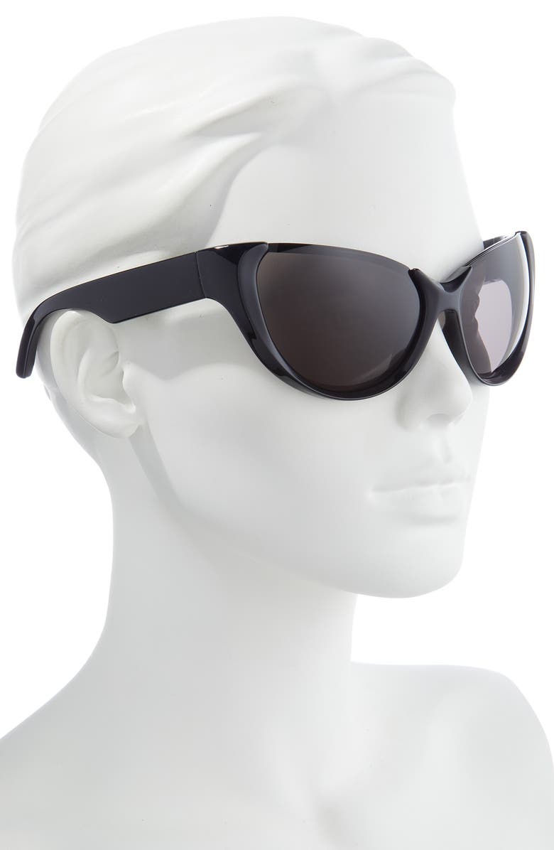 Balenciaga 65mm Cat Eye Sunglasses, Alternate, color,