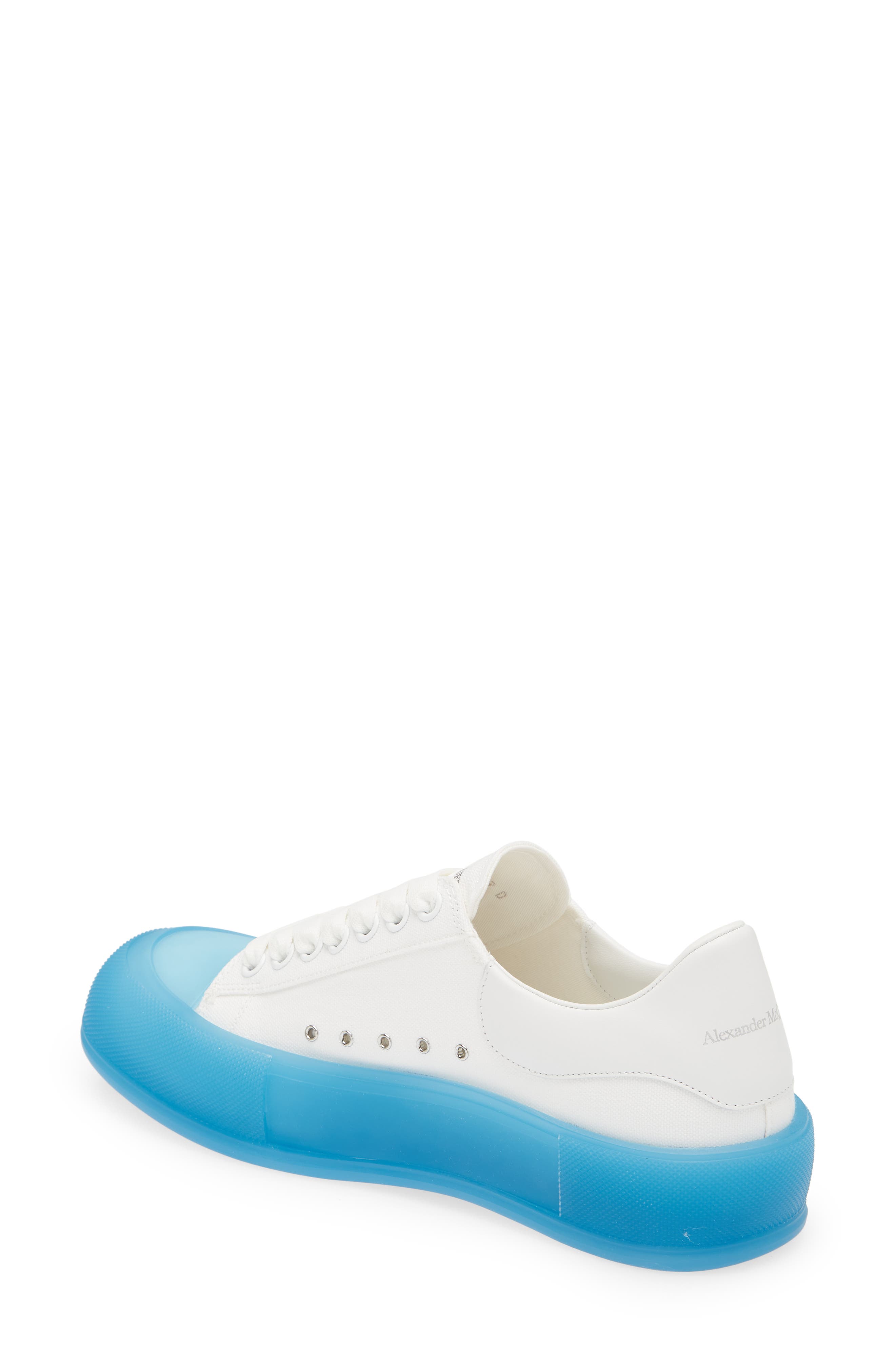 McQueen Alexander McQueen Deck Plimsoll Sneaker, Alternate, color, 