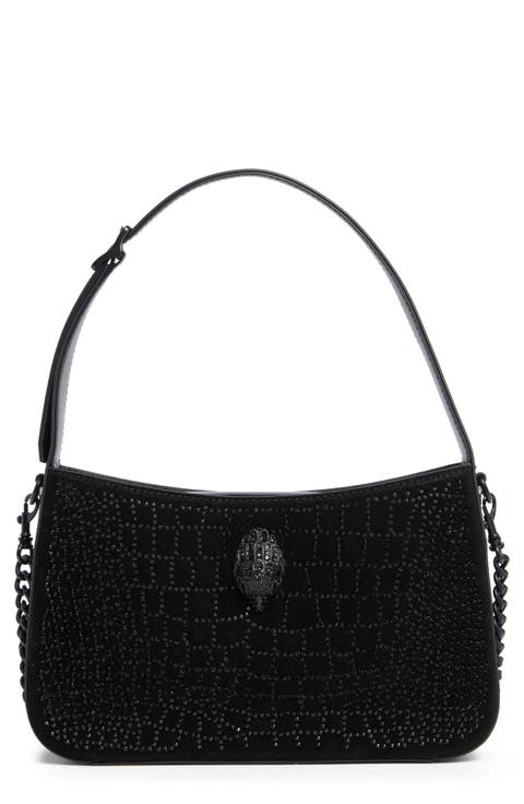Crystal Embellished Shoulder Bag