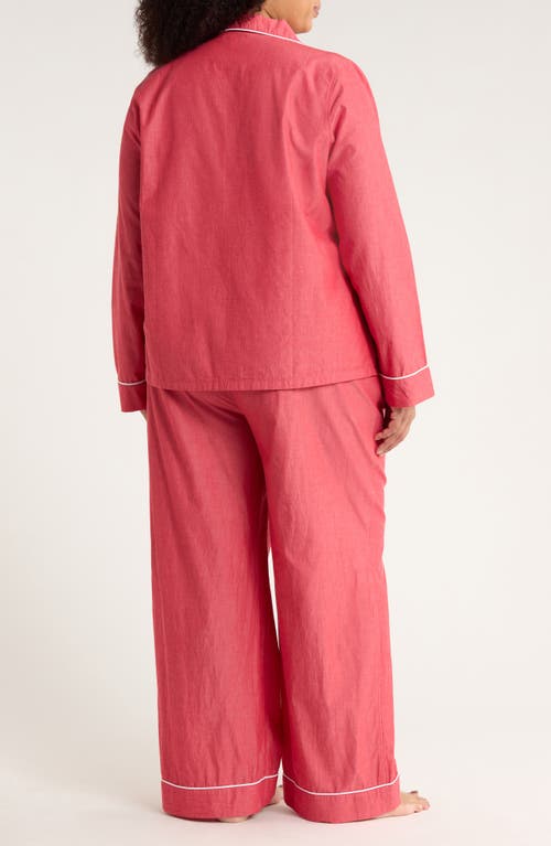 Nordstrom Print Cotton Pajamas In Pink