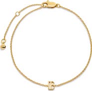 Monica Vinader Initial Chain Bracelet