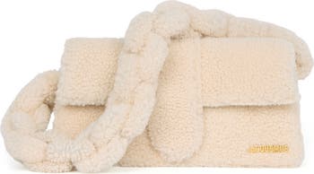 Jacquemus Le Bambidou Genuine Shearling Shoulder Bag | Nordstrom