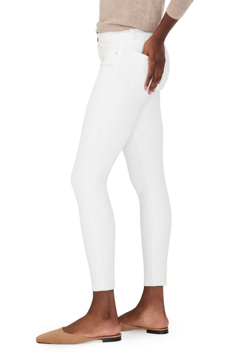 Florence Instasculpt Ankle Skinny Jeans, Alternate, color, MILK