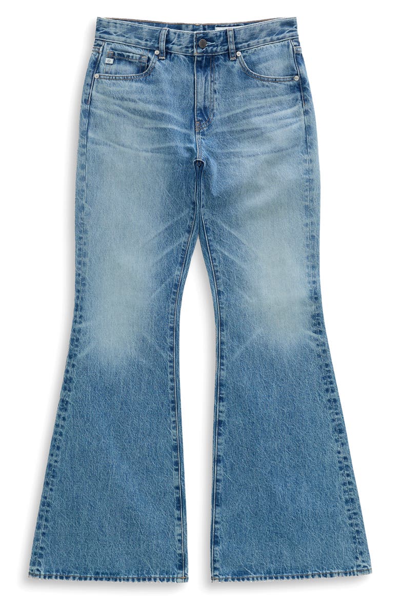 Georgia High Waist Flare Jeans, Alternate, color, SIERRA MEADOW