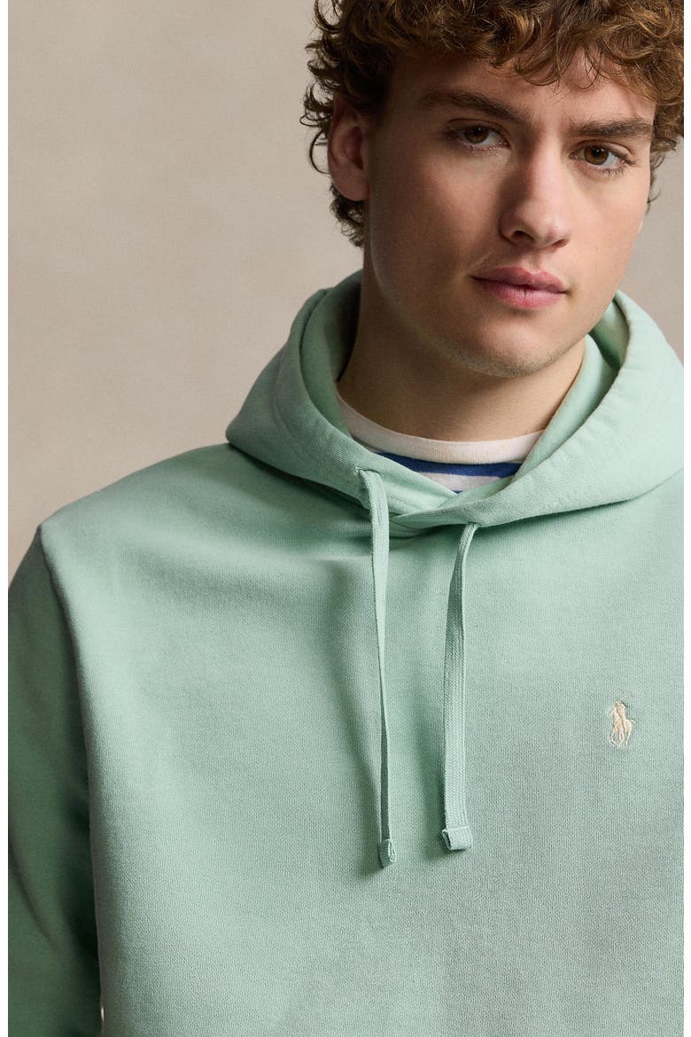 French Terry Hoodie, Alternate, color, CELADON