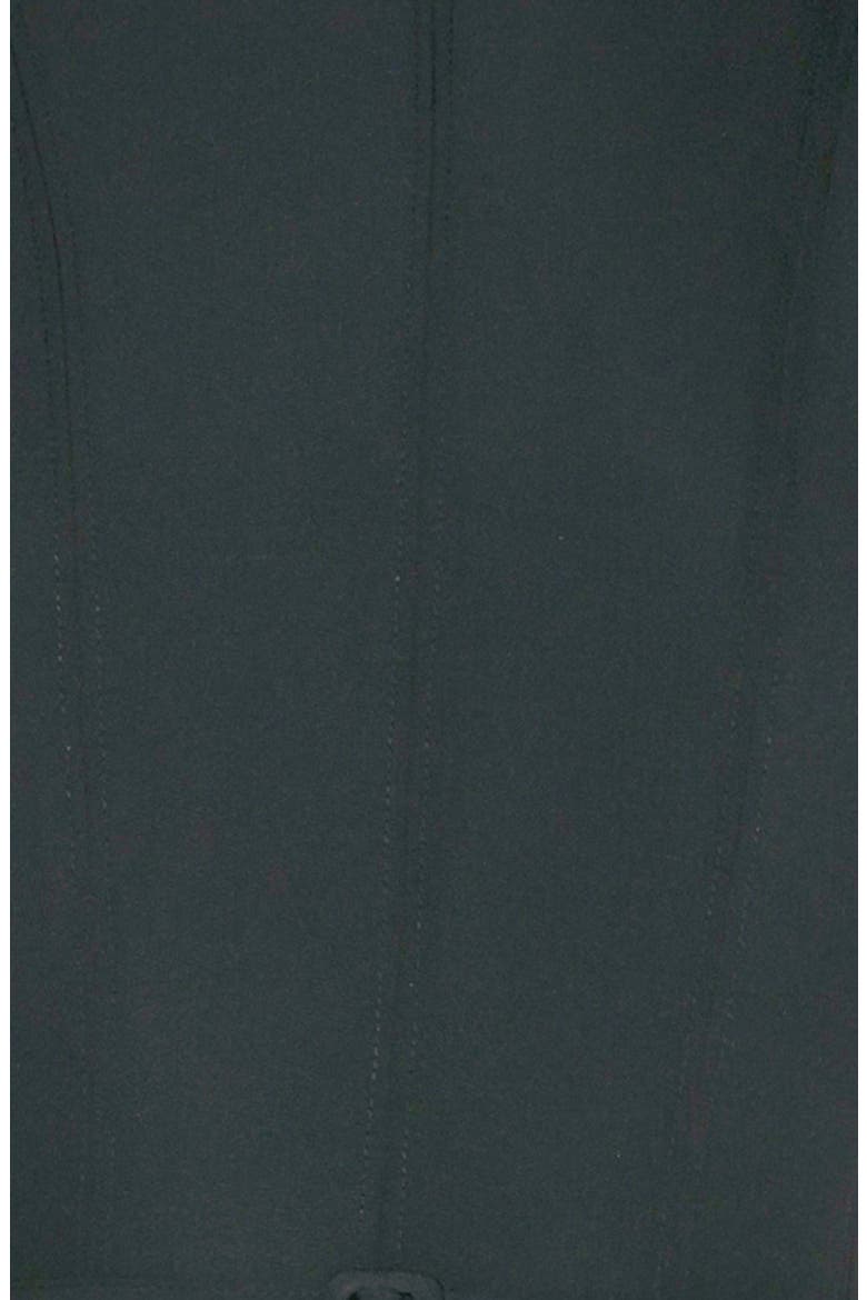 Belted Bateau Neck Minidress, Alternate, color, BLACK