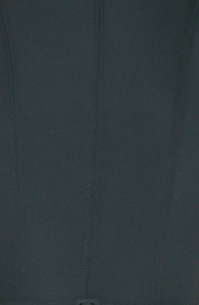 FREEMARKET Belted Bateau Neck Minidress, Alternate, color, Black