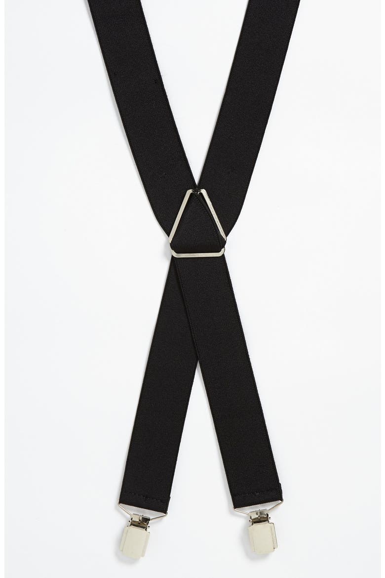 Vintage Suspenders, Main, color, BLACK