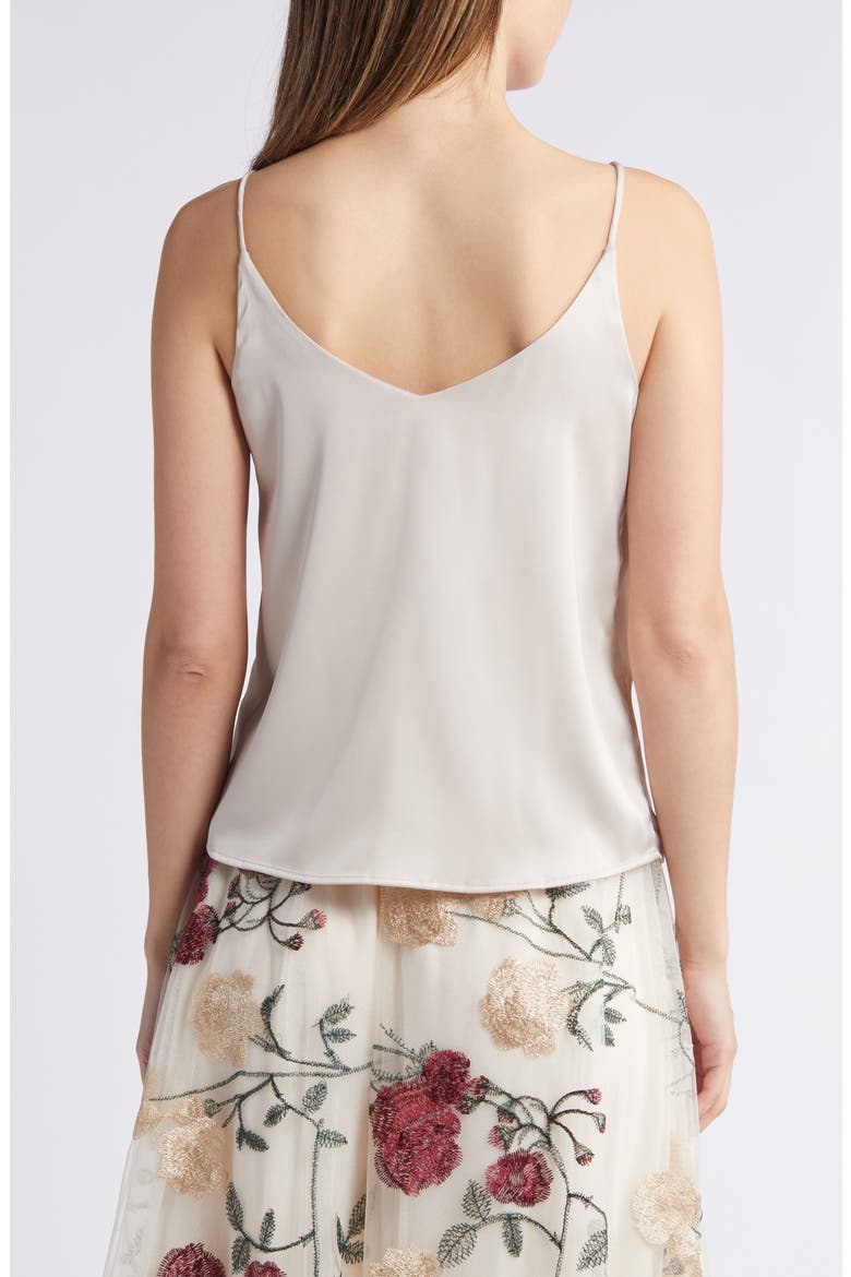 Bijou Satin Camisole, Alternate, color, CHAMPAGNE