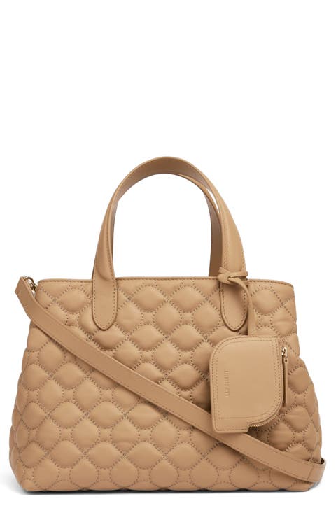 Juliette Quilted Leather Tote