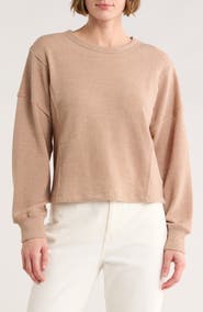 Lush Textured Knit Long Sleeve Shirt