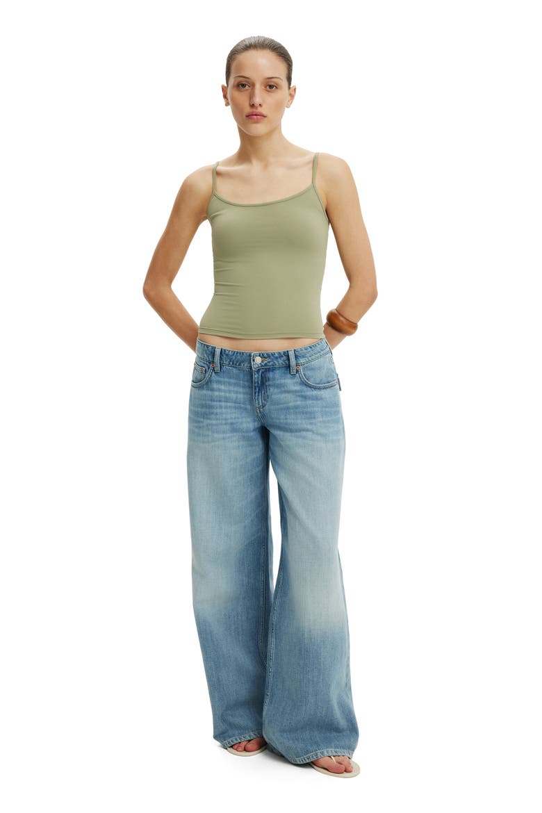 Women's Hold Me Cami, Alternate, color, Pale Eucalyptus