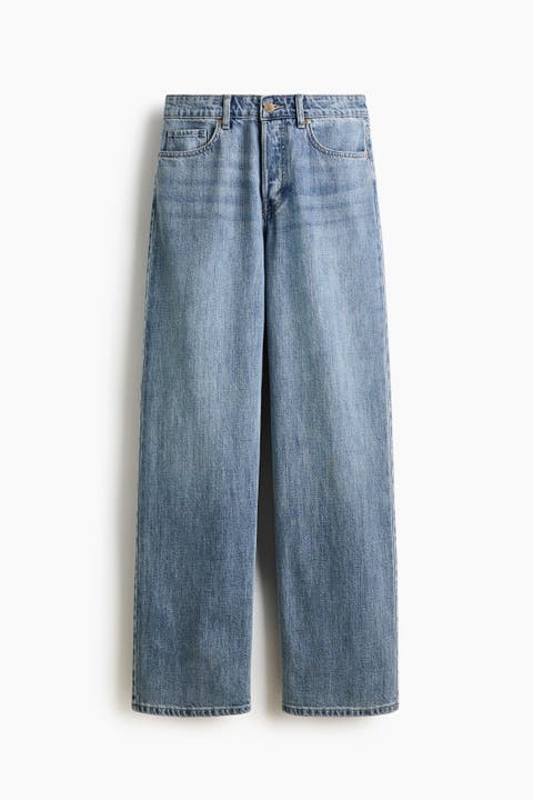 Wide Regular Waist Jeans